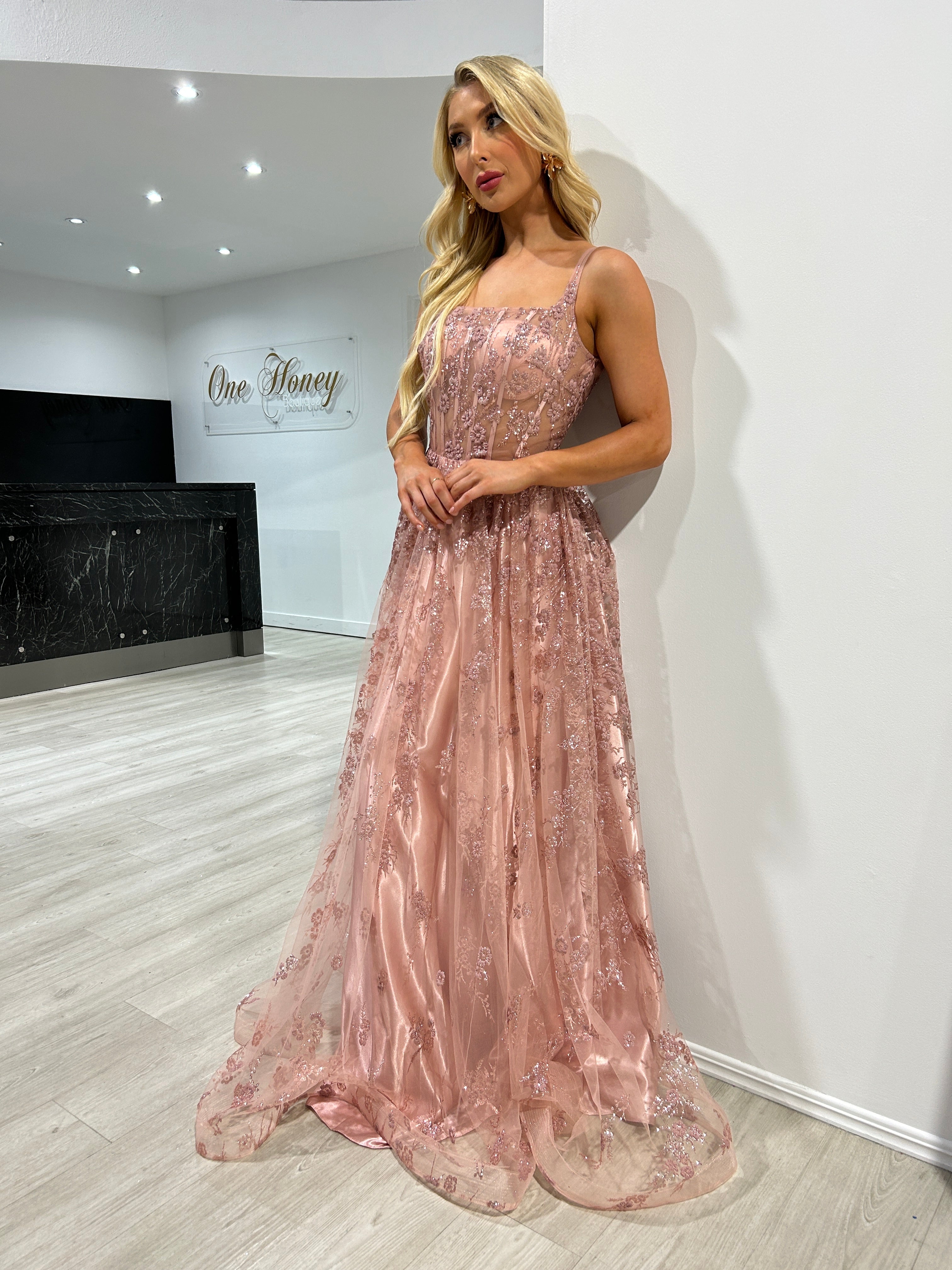 A rose gold dress hotsell