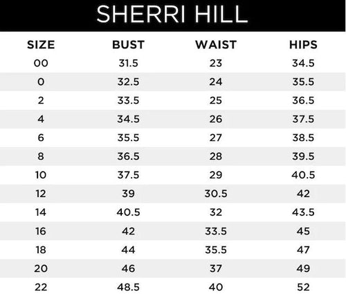Sherri Hill 55500 Black Off the Shoulder Sheer Corset A Line Formal Dr