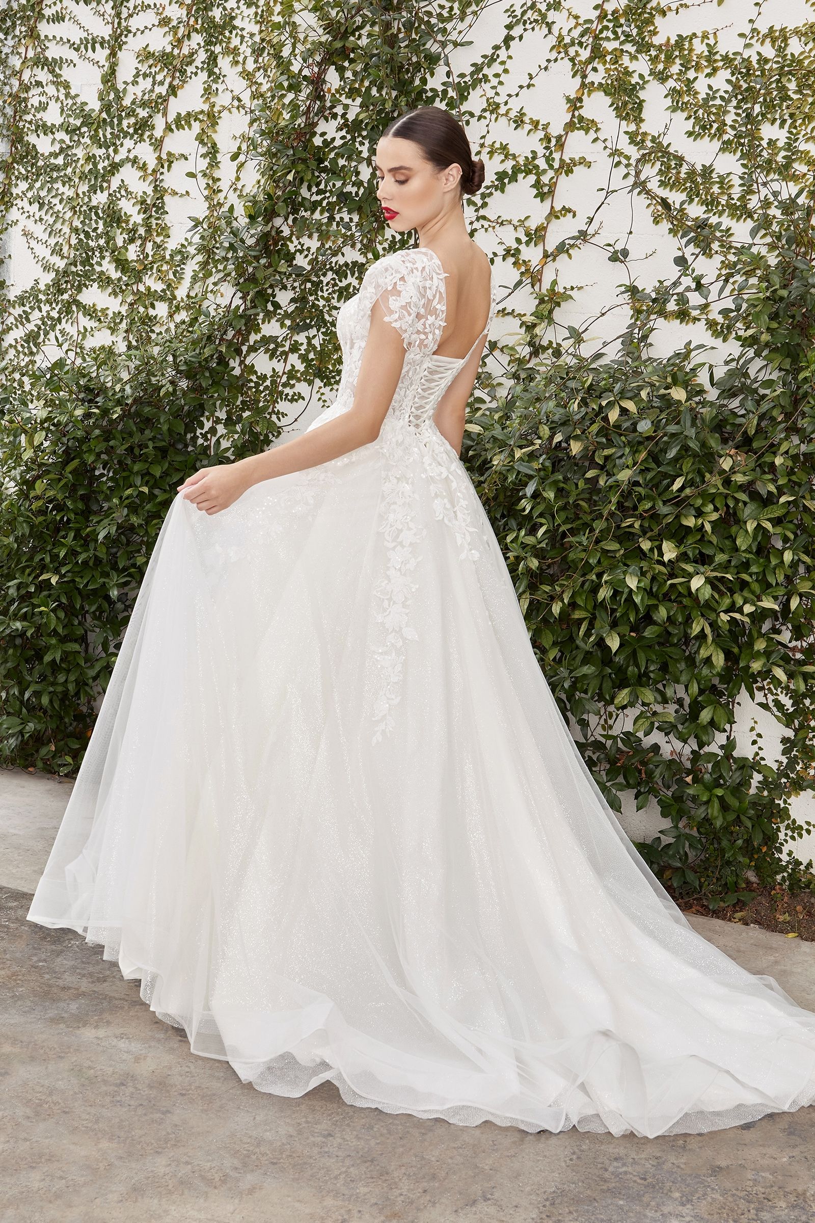 Cap sleeve wedding dress online