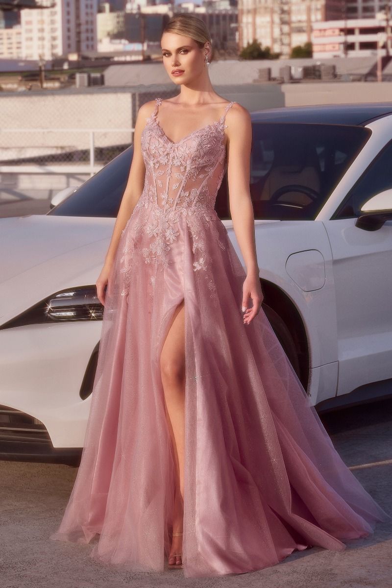 IELENE Lace & Tulle A Line Prom & Formal Dress