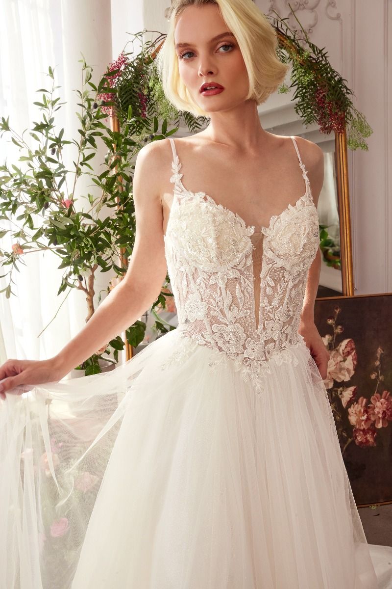 Divinity Bridal BRUNA Lace & Tulle Bridal Wedding Dress