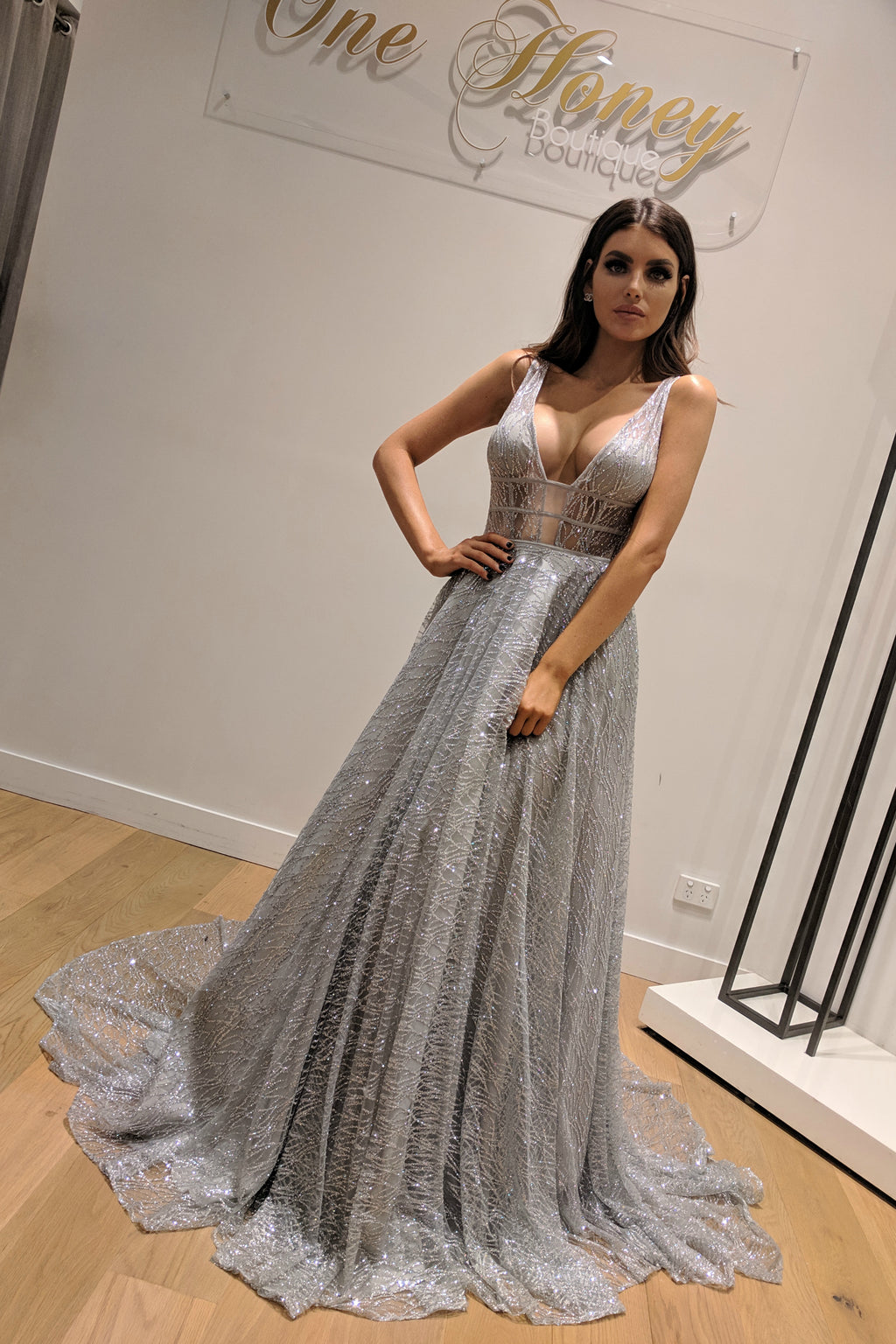 Shop Dazzling Silver Dresses right now! - The Dress Outlet