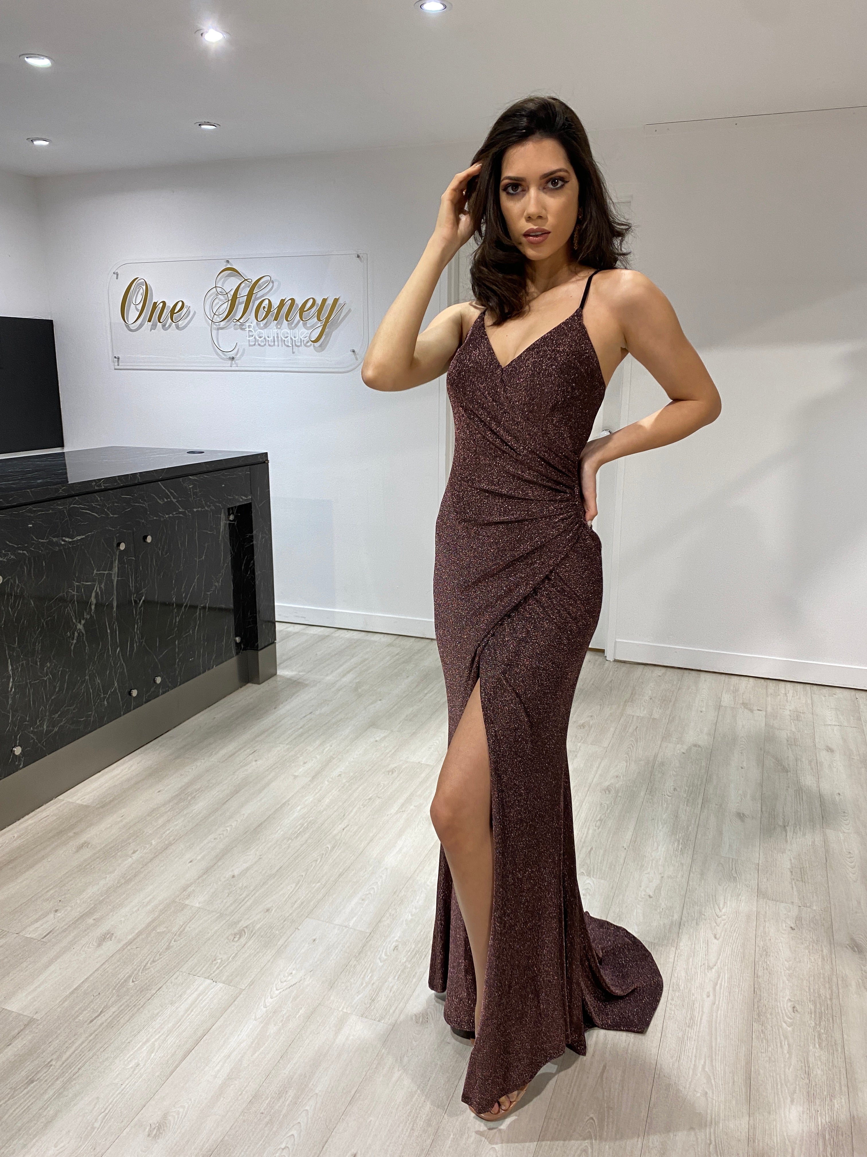 Copper 2025 formal gown